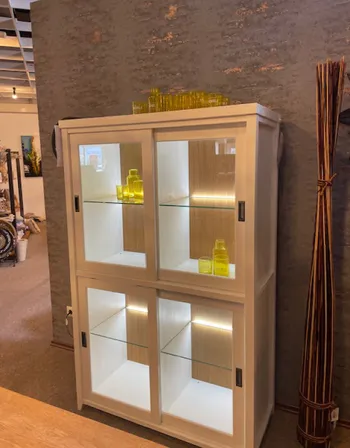 Glasvitrine: 800.- €